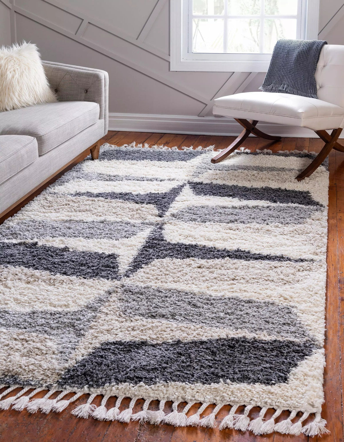 Jeramiah - Modern Shaggy Rug