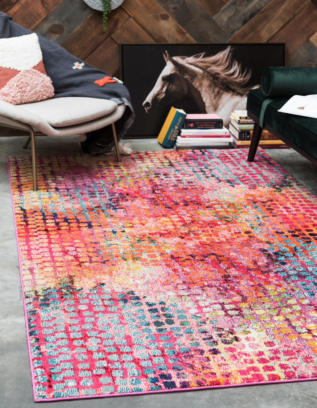 Franco - Modern Circle-Pattern Rug
