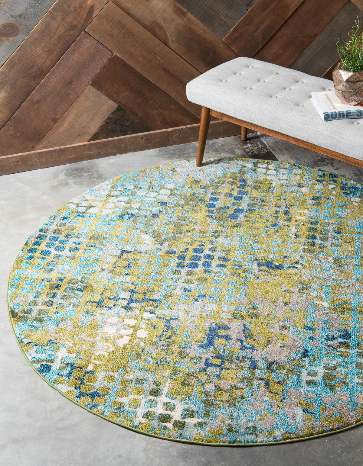 Franco - Modern Circle-Pattern Rug