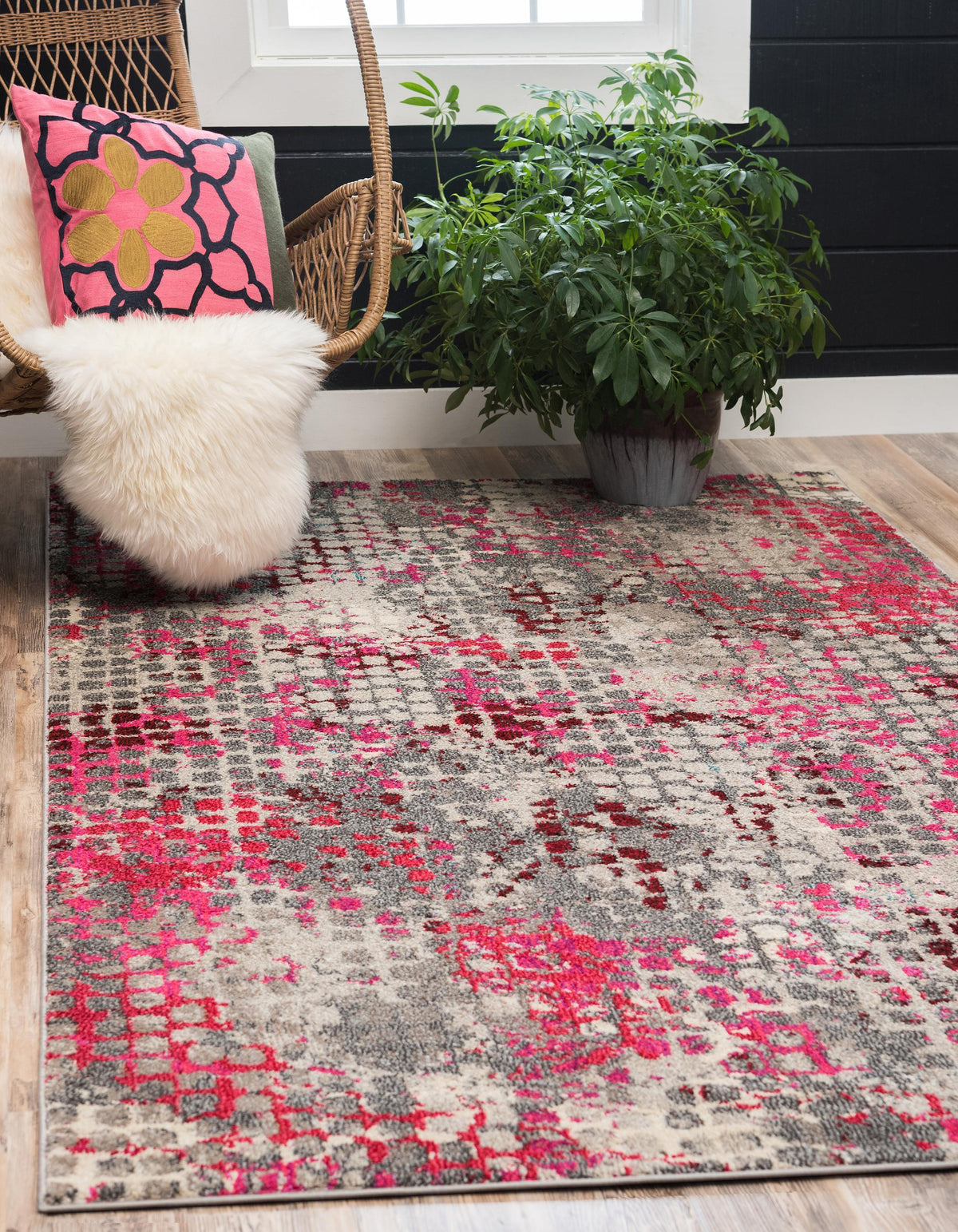 Franco - Modern Circle-Pattern Rug