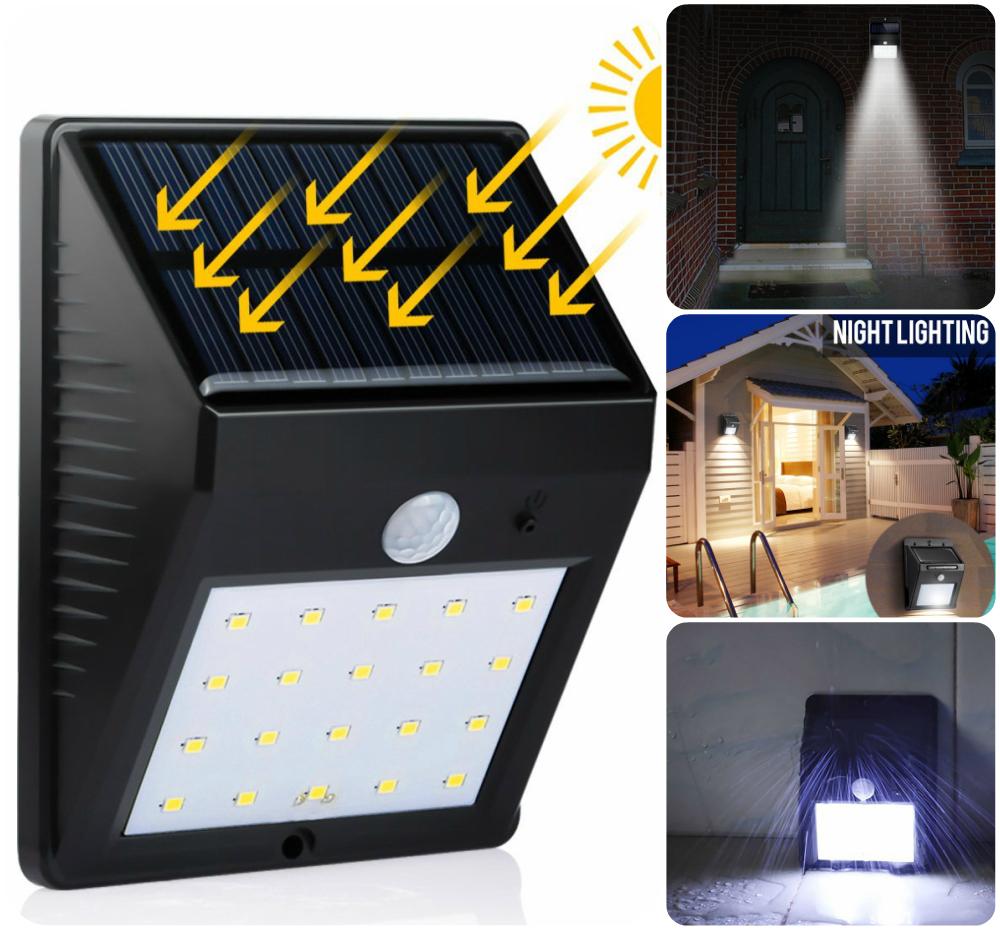 Sol - Solar-Powered Motion-Sensor Outdoor Light