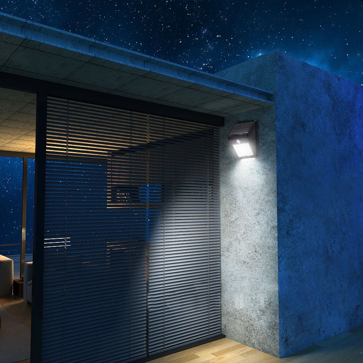 Sol - Solar-Powered Motion-Sensor Outdoor Light