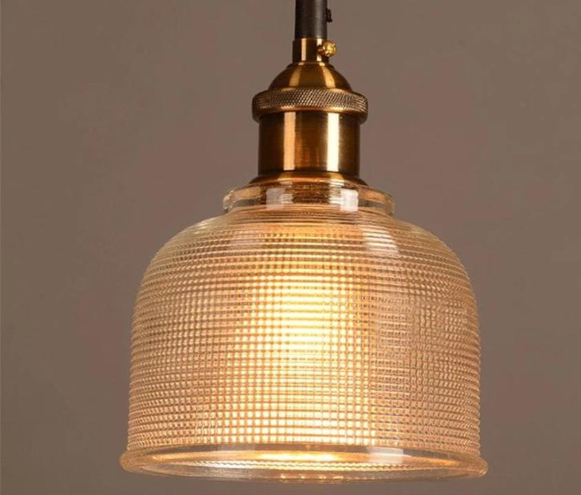 Sosie - Retro European Stained Glass Pendant Light