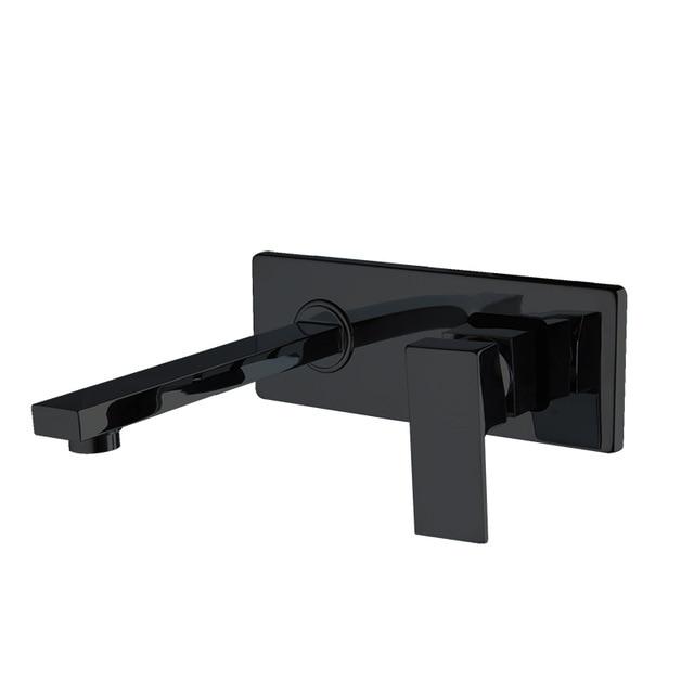Laney - Wall-Mounted Brass Nozzle Bathroom Faucet
