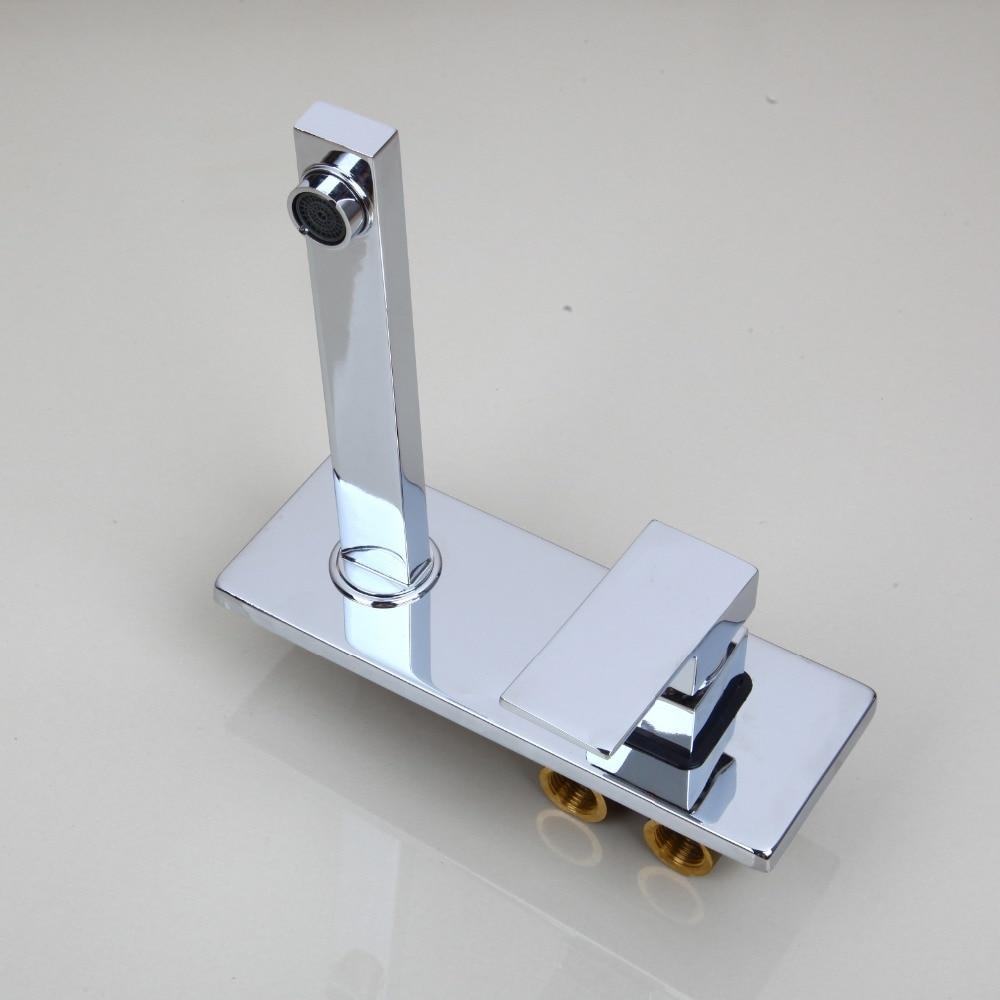 Laney - Wall-Mounted Brass Nozzle Bathroom Faucet