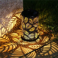 Mateo - Leaf-Pattern Shadow Lantern