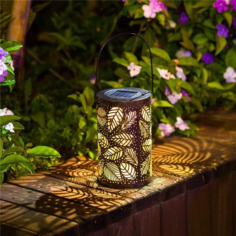 Mateo - Leaf-Pattern Shadow Lantern