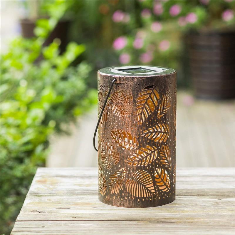 Mateo - Leaf-Pattern Shadow Lantern