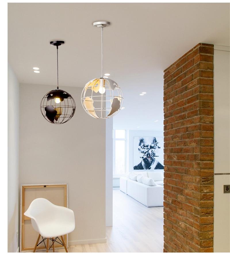 Modern Nordic Globe Pendant Lamp