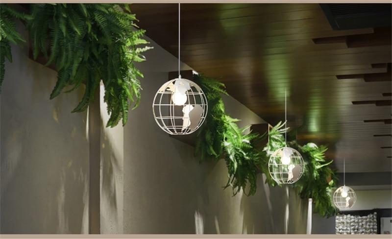 Modern Nordic Globe Pendant Lamp