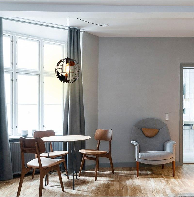 Modern Nordic Globe Pendant Lamp